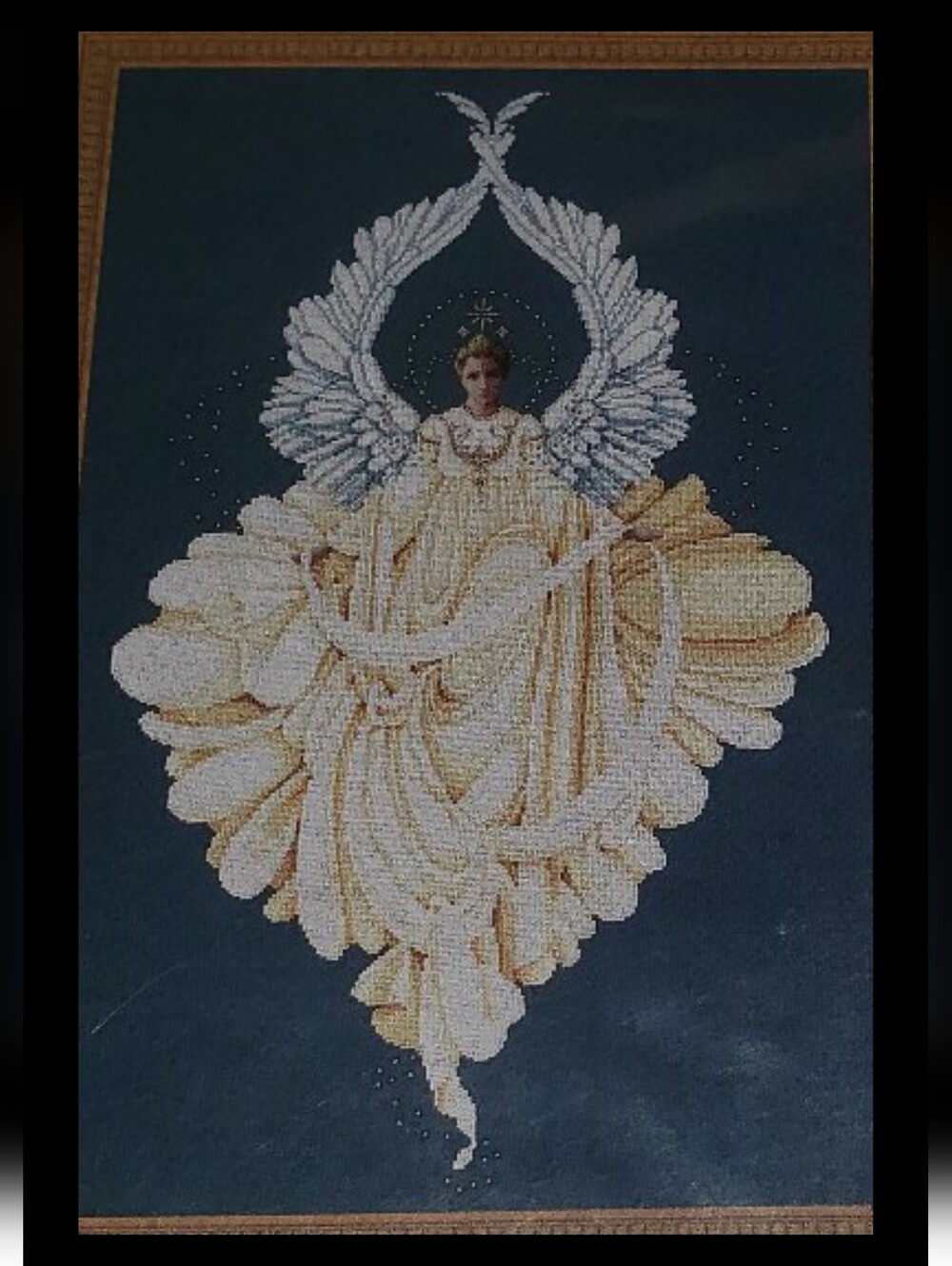 Lavender & Lace "Peace Angel"L & L43 Cross-Stitch Pattern